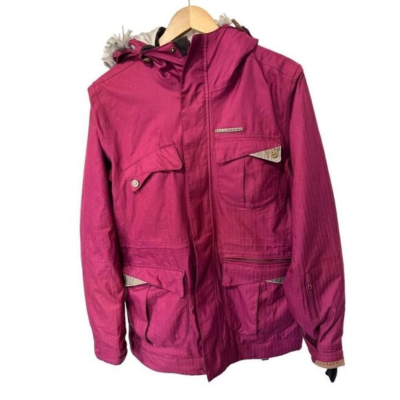 Billabong x Jamie Anderson Ski Snowboard Snow Winter Jacket Size M Breathable - Picture 2 of 13